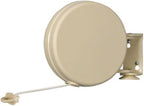 Household Essentials Single Line Retractable Clothesline for Hanging Laundry, 40 Feet, White