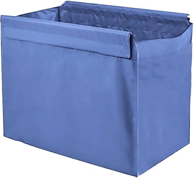 350-400L Large Capacity Commercial Laundry Cart Replacement Bags, Laundry Cart Oxford Cloth Liner Bag, Removable Waterproof Bag(B,77 * 44 * 60cm)