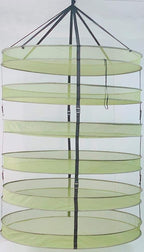 HORTIPOTS Herb Drying Rack 3 ft Hanging Dry Net 36 Inch for Curing Hydroponic Herb Vegetable Fruit Flower