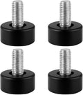 4-Pack Adjustable Feet for Wire Shelving Posts – Leveling Foot Set for Storage Racks – Threaded Base for Height Adjustment – Durable, Floor-Safe, Easy to Install Replacement Set
