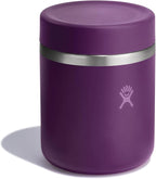 Hydro Flask Food Jar – Insulated Stainless Steel, Snack Travel Container for Hot Food & Soup 28 Oz Beachplum Purple