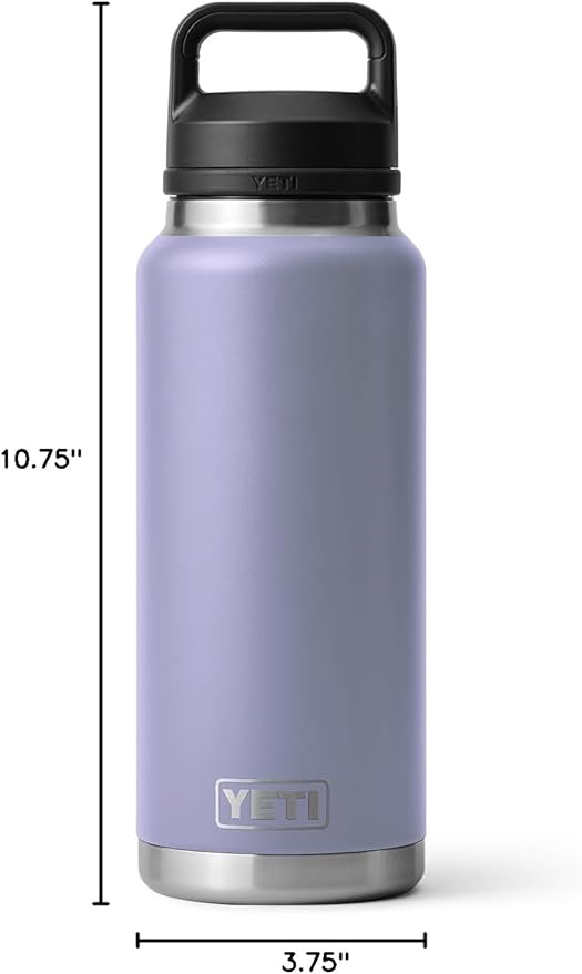 YETI Rambler 36 oz Bottle, Vacuum Insulated, Leakproof, Stainless Steel with Chug Cap | Vacuum Insulated, Leakproof, with Chug Cap