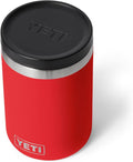 YETI Rambler 16 oz Food Jar, Vacuum Insulated, Stainless Steel, With Airtight Lid, Rescue Red