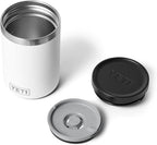 YETI Rambler 16 oz Food Jar, Vacuum Insulated, Stainless Steel, With Airtight Lid, White