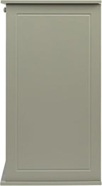Household Essentials Tilt-out Cabinet Laundry Sorter with Shutter Front, Grey