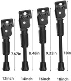 MINILUJIA Upgraded Spring Built-in Kids Bike Kickstand For 12/14/16/18/20 Inch Children’s Bicycle Stand Support Rack (14inch)