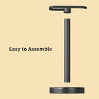 YUMORE Hand Towel Holder Stand Countertop Towel Rack Free Standing Towel Bar Hanger for Bathroom Kitchen Pro Max Matte Black