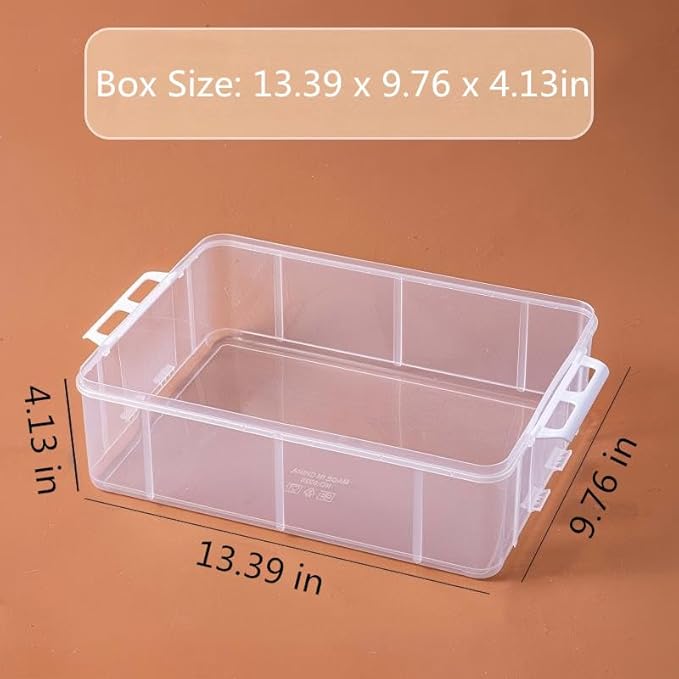 4-Tiers Cupcake Carrier, Cupcake Holder, Cupcake and Brownie Storage Carrier, Stacking Cupcake Storage Container Store up to 48 Cupcakes