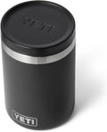 YETI Rambler 16 oz Food Jar, Vacuum Insulated, Stainless Steel, With Airtight Lid, Black