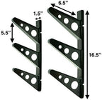 StoreYourBoard Lacrosse Stick Wall Storage Rack, Lax Sticks Pads and Equipment, Home and Garage Organizer Mount