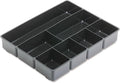Rubbermaid 11906Ros Extra Deep Desk Drawer Director Tray, Plastic, Black