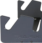 TRAPSKI Lowpro Series Ski and Snowboard Rack Inserts for Rooftop Cargo Box Marine Grade HDPE Plastic | Premium Strap Included | 3 Year Warranty | Made in the USA (LOWPRO5-XL)