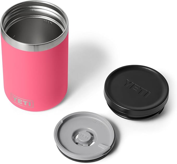 YETI Rambler 16 oz Food Jar, Vacuum Insulated, Stainless Steel, With Airtight Lid, Tropical Pink