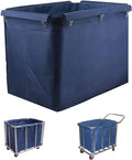 Commercial Laundry Cart Replacement Liner Bag, Detachable Storage Bag, Thickened Oxford Cloth for Trolley Use