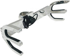Quick Release Water Ski/Slalom Ski Wakeboard Tower Rack, Polished 6061 Aluminum, Clamp Sizes 1 1/4,1 1/2,1 5/8,1 3/4,1 7/8,2,2 1/4,2 3/8,2 1/2,2 7/8,3"