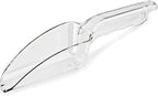 New Star Foodservice 34387 Polycarbonate Plastic Utility Ice Scoop, Clear, 6-Ounce