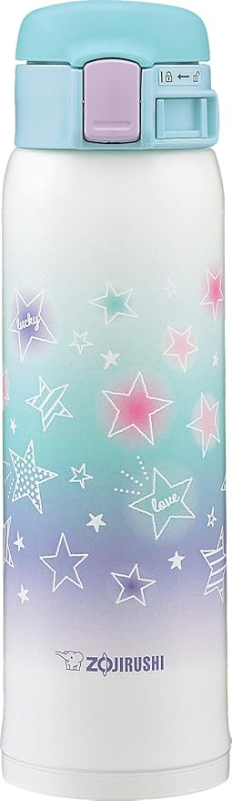 Zojirushi SM-SG48GJ Stainless Steel Vacuum Insulated Mug, 16-Ounce, Star Mint