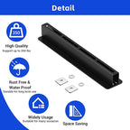 5 Pack Overhead Storage Rack, Ceiling Rack for Utility Bins Organization, Heavy Duty Garage Storage Supports Most Containers (for 4 Bins)