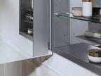 Kohler 35569-NFC-NA Verdera® Bathroom Medicine Cabinet with Mirror, Rectangular Design, Adjustable Shelves, Modern Bathroom Storage, 15 in. W x 30 in. H