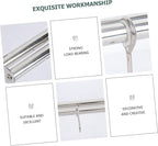 304 Stainless Steel Wall-mounted Kitchen Hook Rack Multi-function Utensil Hanger No Drill Design Easy Installation for Kitchen Organization