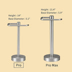 YUMORE Hand Towel Holder Stand Countertop Towel Rack Free Standing Towel Bar Hanger for Bathroom Kitchen