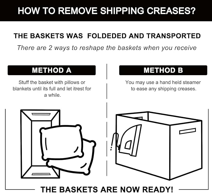 OIAHOMY Extra Large Blanket Basket, 95L Cotton Rope Woven Laundry Basket, Toy Bin for Baby Room, Container for Blanket Storage in Living Room, 24''×17''×14'', Grey & White