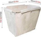 Laundry basket liner, Laundry cart liner bag,Removable Replacement Cart Bag, Commercial bags, High Capacity Oxford Cloth Cleaning(B)