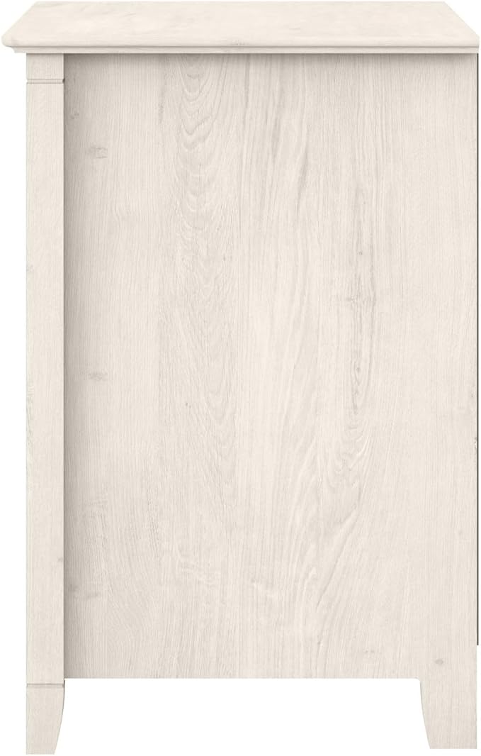 Bush Home Key West 2 Drawer Lateral File Cabinet in Linen White Oak, Document Storage for Home Office, Accent Chest with Drawers