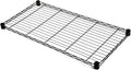 Quantum Storage Systems 2136BK Wire Add-On Shelf Black Epoxy 36" W x 21" D