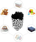 Dalmatian Laundry Basket for College Dorm,50L Collapsible Portable Laundry Hamper Storage Basket for Toys Clothes Organizer