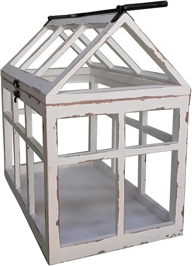 Abitte ANE-702-WH Garden Goods App, Garden House, Large, 15.2 x 9.6 x 14.2 inches (38.5 x 24.5 x 36 cm)