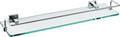 Kraus Bathroom Accessories - Shelf with Railing in Chrome