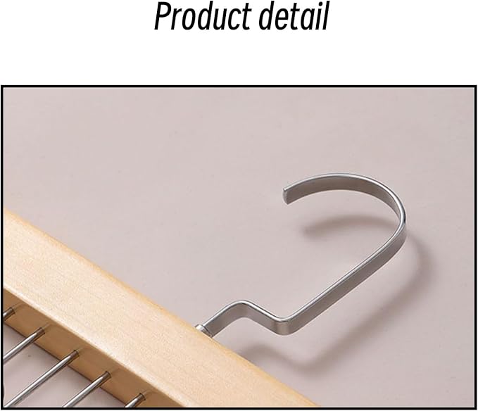 Belt Hanger 4Pcs Belt Hanger with 32 Hooks Bra Hangers for Closet,Space-Saving Wooden Closet Hanger Organizer for Ties, Scarves, Bras,Tank, Tops (2Wood Color 2Brown)