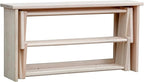 Pennsylvania Woodworks Extra Large Wall Clothes Drying Rack ~ Heavy Duty Solid Maple Hardwood, Folding, Collapses to 35" x 20" x 8", Hand Built in USA, Unfinished