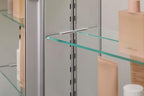 Kohler 56552-NA Embark Premium XL Mirrored Medicine Cabinets for Bathroom, Deep Rectangular Storage with Adjustable Shelves and Mirrored Doors, 25 in. W x 36 in. H