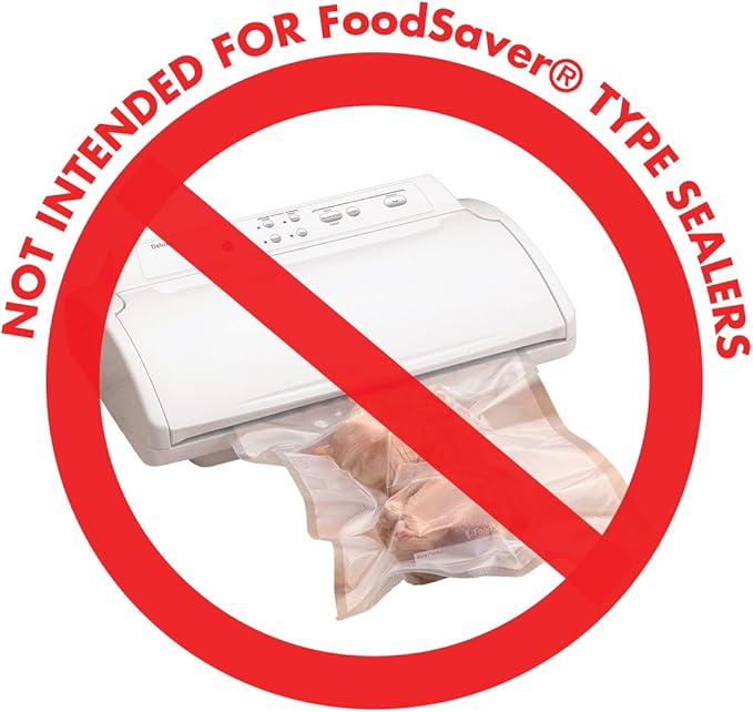UltraSource - Chamber Machine Pouches 3 Mil Thickness, 5" x 7", Pack of 1500 Vacuum Chamber Pouches, BPA-Free Pre-Cut Chamber Vacuum Sealer Bags with tear notch