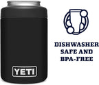 YETI Rambler 12 oz. Colster Can Insulator for Standard Size Cans, Black (NO CAN INSERT)