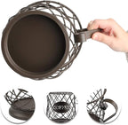 TreeLen Coffee K Cup Holder, K Pod Storage Organizer, Keurig Cup Holder for Countertops, Kcup Holders for 35 K cups – Matte Bronze