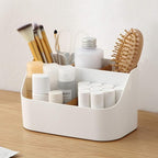 Desk Organizer Remote Control Holder Makeup Caddy Box for Home & Office 2 Pack