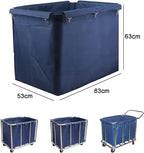 Laundry basket liner, Laundry cart liner bag,Replacement Liner Bag For Rectangular, Oxford Cloth Storage Bags For 400L Commercial Basket Trolley, For, Hotel, Cleaning Car(A)
