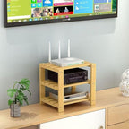 WiFi Storage Rack, Cable Storage Box, Wireless WiFi Router Storage Box, Cabinet to Hide Router and Modem, Key Remote Control Storage, Storage Wooden Box,Wireless WiFi Router Storage Box.