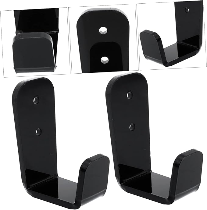 Garage Ski Storage Rack 2 Sets Wall Mount for Hockey Stick and Trekking Poles