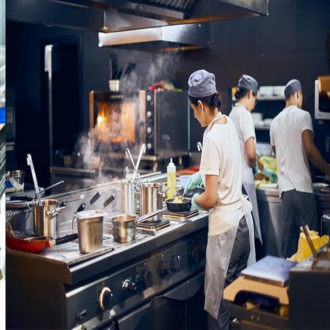 Restaurant/Commercial Kitchen Knife Rack - Holds 10 Knives & Honing Steels - Stainless Steel Wall Mounted Knife Storage