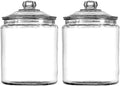 Anchor Hocking Heritage Hill 1 Gallon Glass Jar with Lid, Set of 2