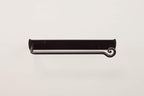 RTZEN Matte Black Hand Towel Holder for Bathroom - Handcrafted Farmhouse Wrought Iron Metal Kitchen Bar - Small Hand Towel Bar Hanger for Home or Office - Wall Mounted Rack Fits 10" Towels