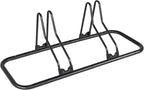 CyclingDeal Bicycle Floor Parking Rack Stand - for Mountain MTB Road Bike - Indoor Home Garage Storage - Upgraded 2 Bikes