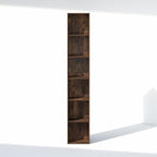Furinno Cubicle 6-Tier Closet Organizers and Storage, Closet Organizer, Open Shelf Closet Storage, for Wardrobe, Bedroom, Living Room, Amber Pine