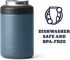 YETI Rambler 12 oz. Colster Can Insulator for Standard Size Cans, Nordic Blue