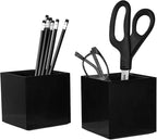 Bostitch Office Konnect Pencil Cup Desk Organizer, Pen Cup, Black (Pack of 12)