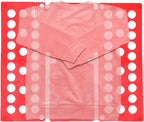 2 Pack Shirt Folding Board Adult ABS T Shirt Folder Clothes Folding Board Laundry Folder Boards Fast Foldable Laundry Organizer Liner Sorter Fold Helper For Adults Children Travel Home Dorm